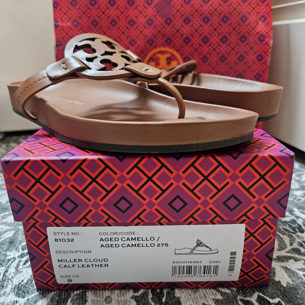 Tory Burch MILLER CLOUD TAN BROWN
